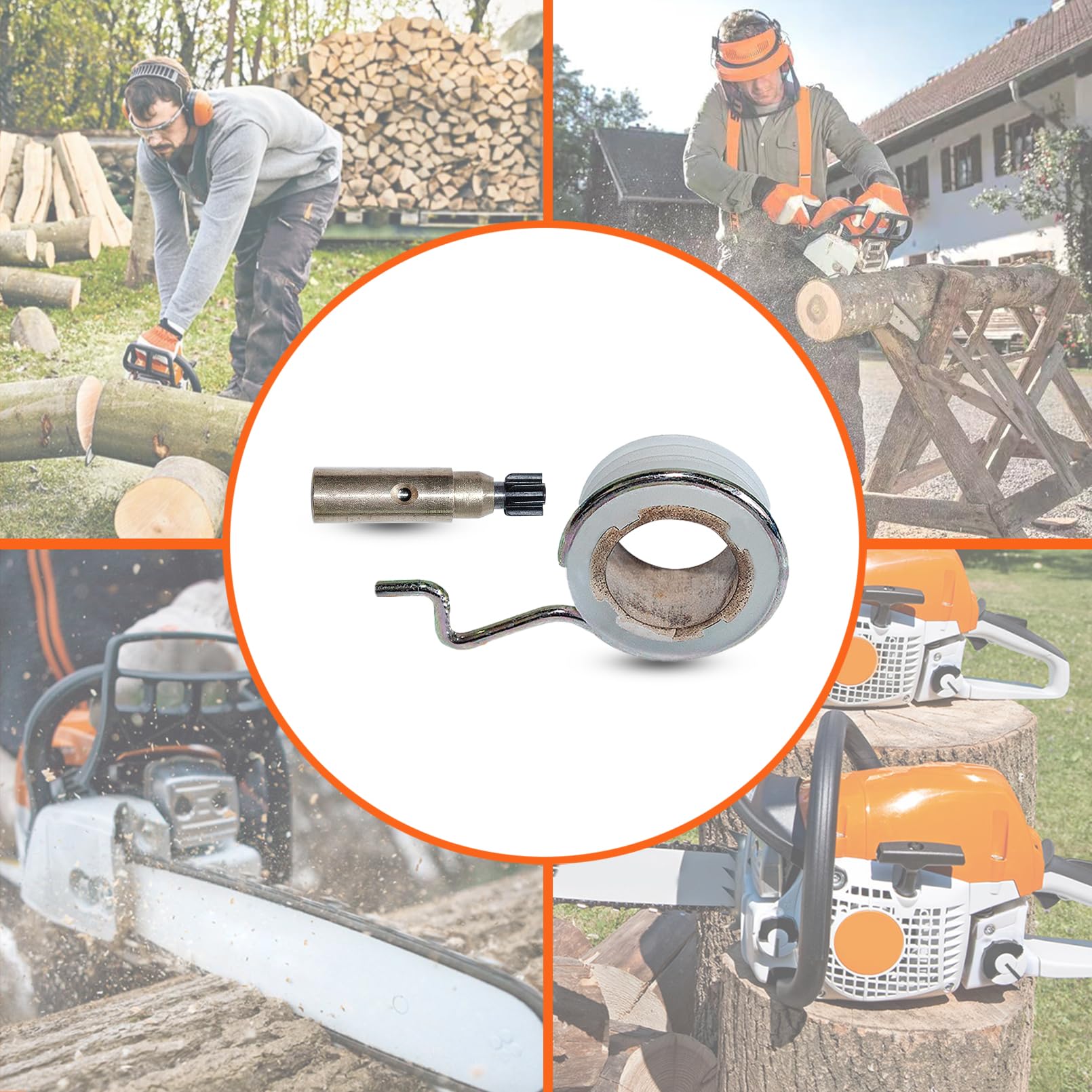 6 Stück Luftfilter Für Stihl MS170/MS180 Kettensäge – Ersatz Für 11301240800, Einfach Zu Wechseln