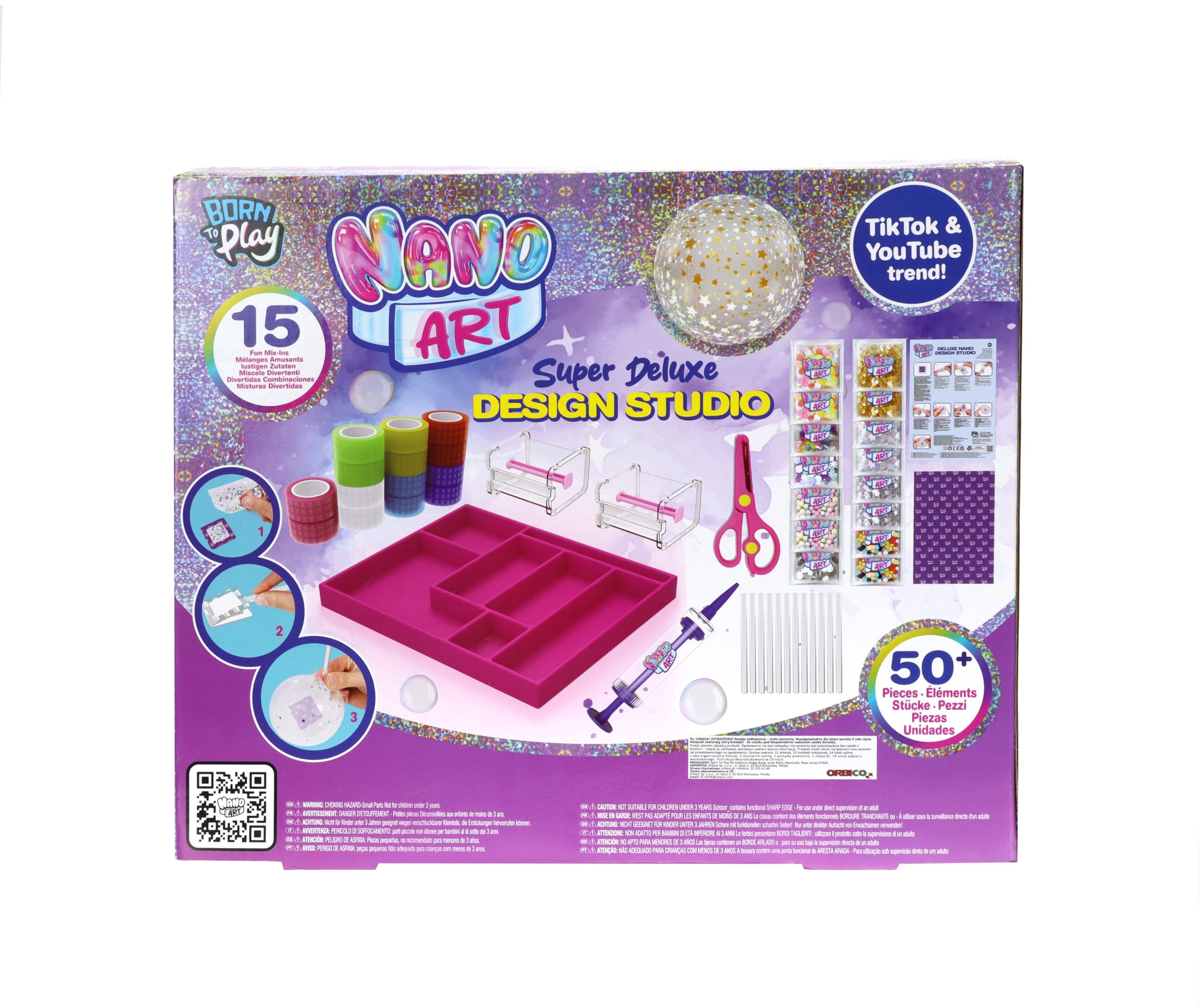 NANO ART Super Delux Design Studio, set creativo