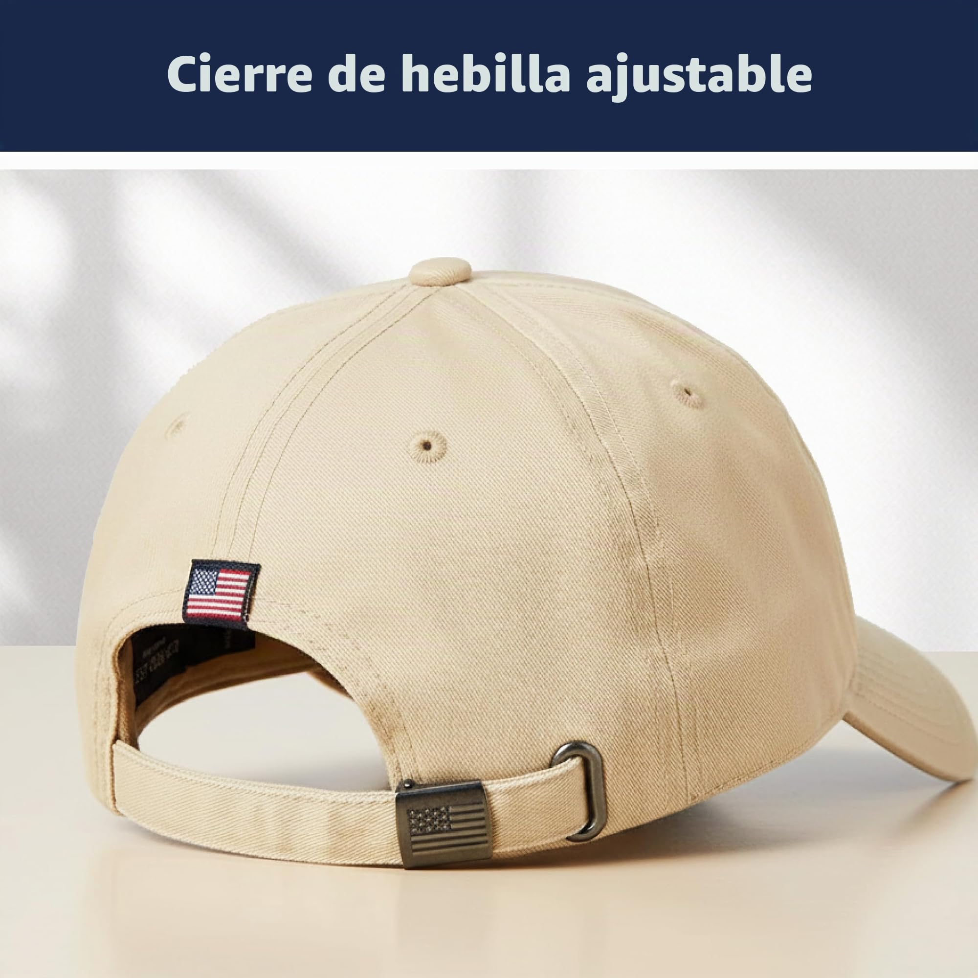 Concept One U.s Polo Assn. Dad Hat, Embroidered Horse Logo Adjustable Adult Baseball Cap with Diagonal Accent Stripes - Gorra de béisbol Unisex Adulto