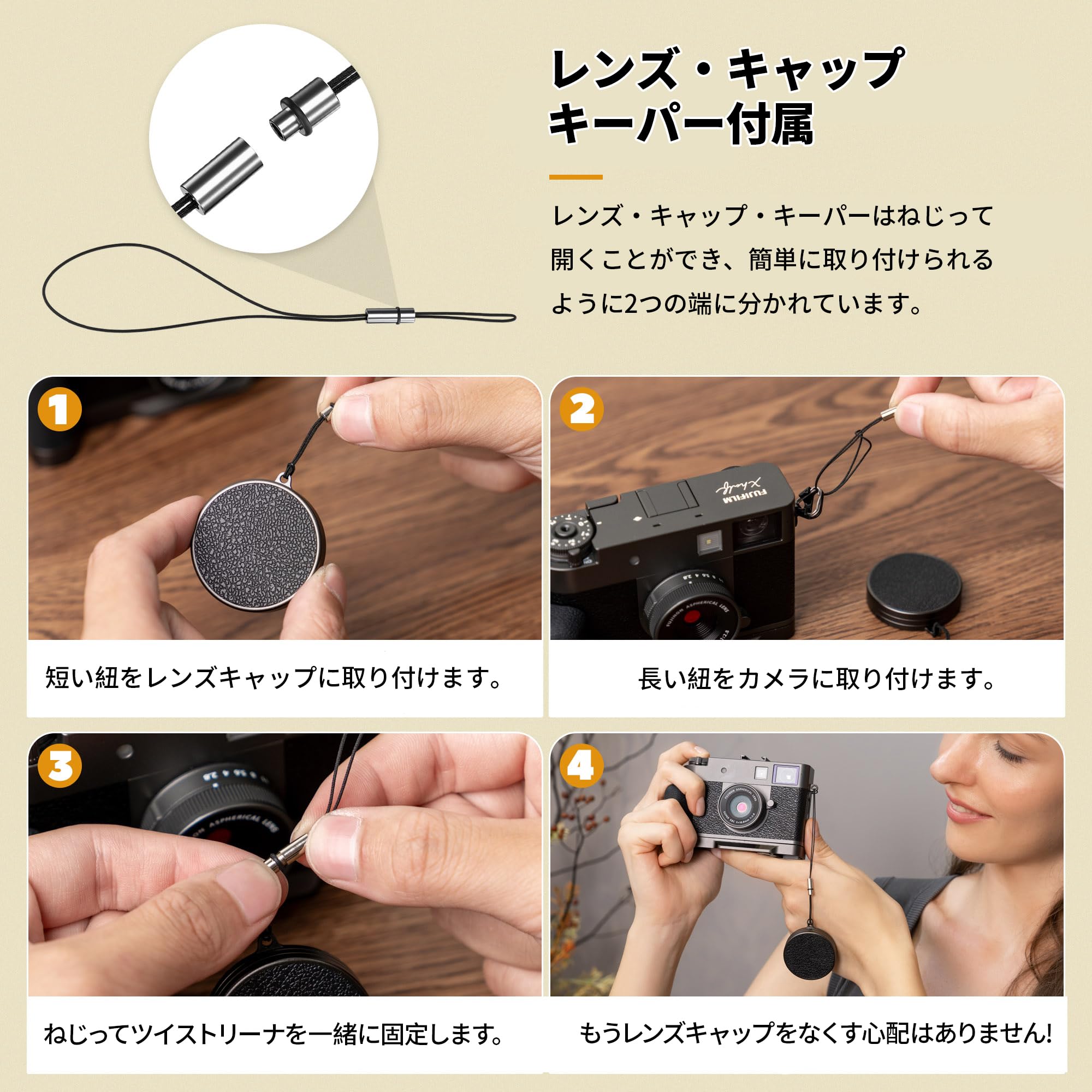 Amazon | JJC Fujifilm X-half 専用レンズキャップ 富士フイルム X