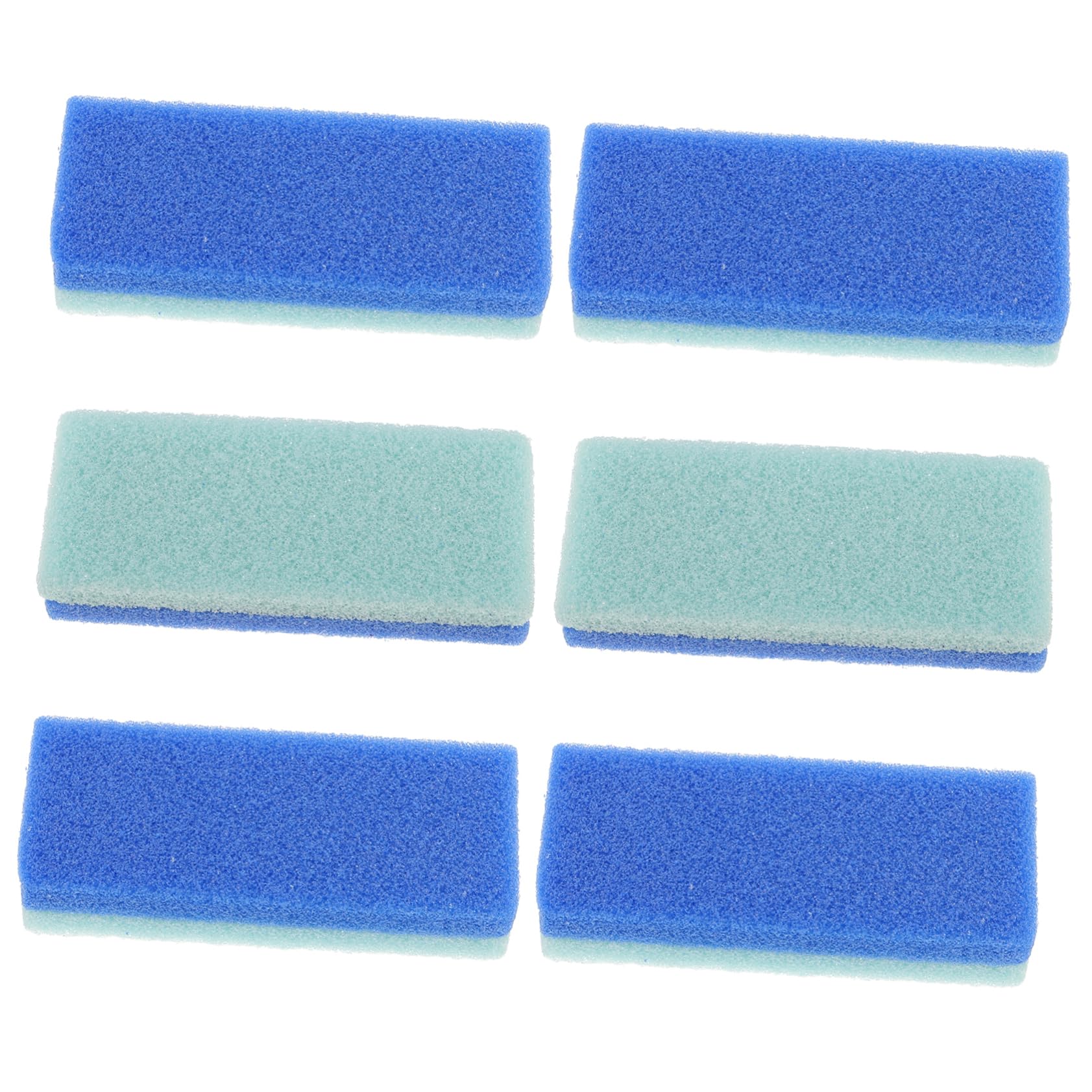 BIUDECO 6pcs Foot Exfoliator Tool Versatile Pumice Stones for Foot Scrubbing and Massage for Home Office and Travel Use Compact Design for Easy Handling and Dead Skin Removal