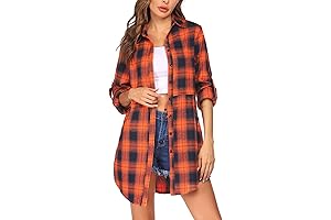 Cozy and Comfy: Women's Flannel Plaid Shirts