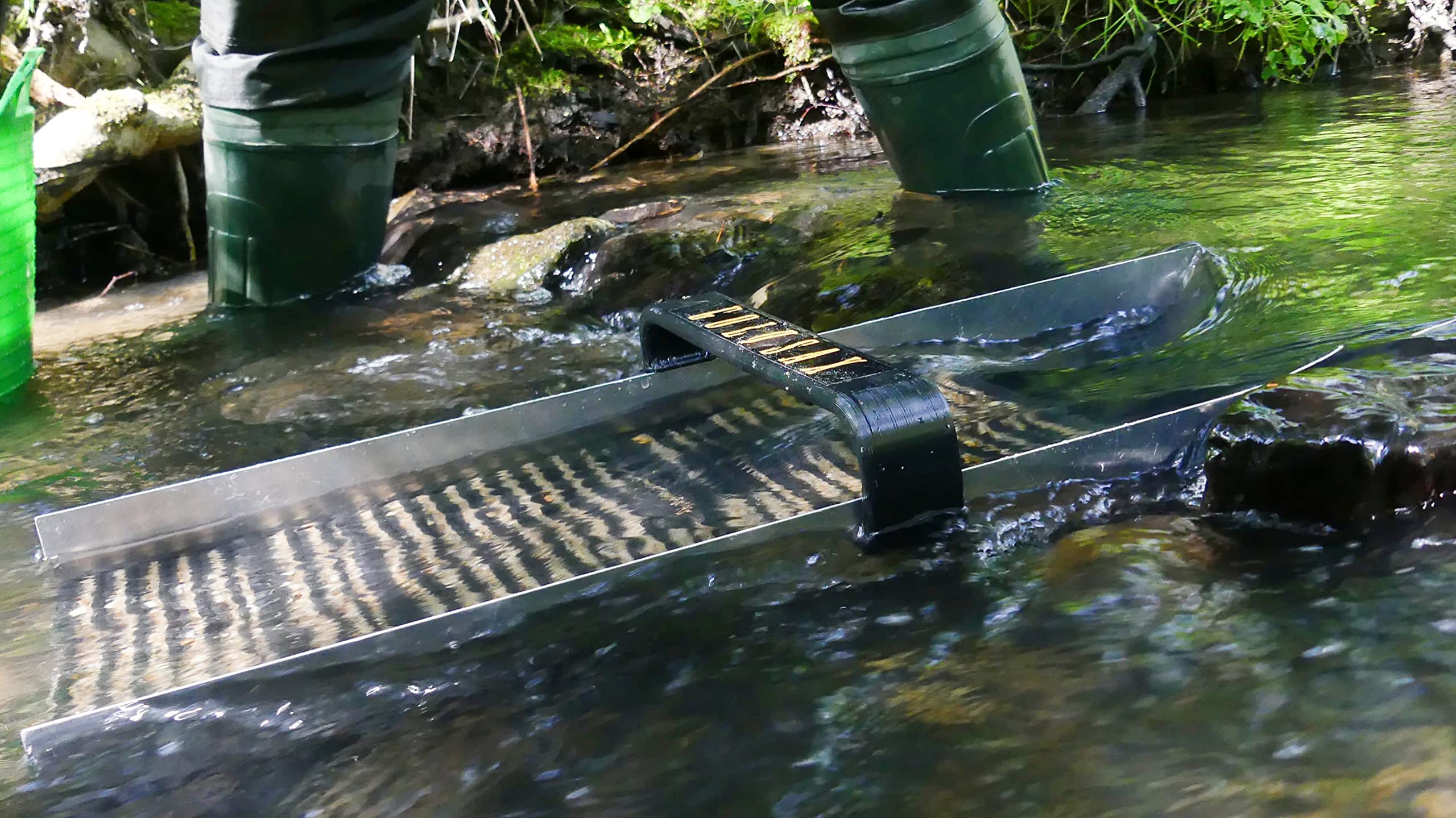 Ranger, Una sonda Professionale per Il Lavaggio dell'oro - Una Grande rampa per la Massima Rotazione del Materiale
