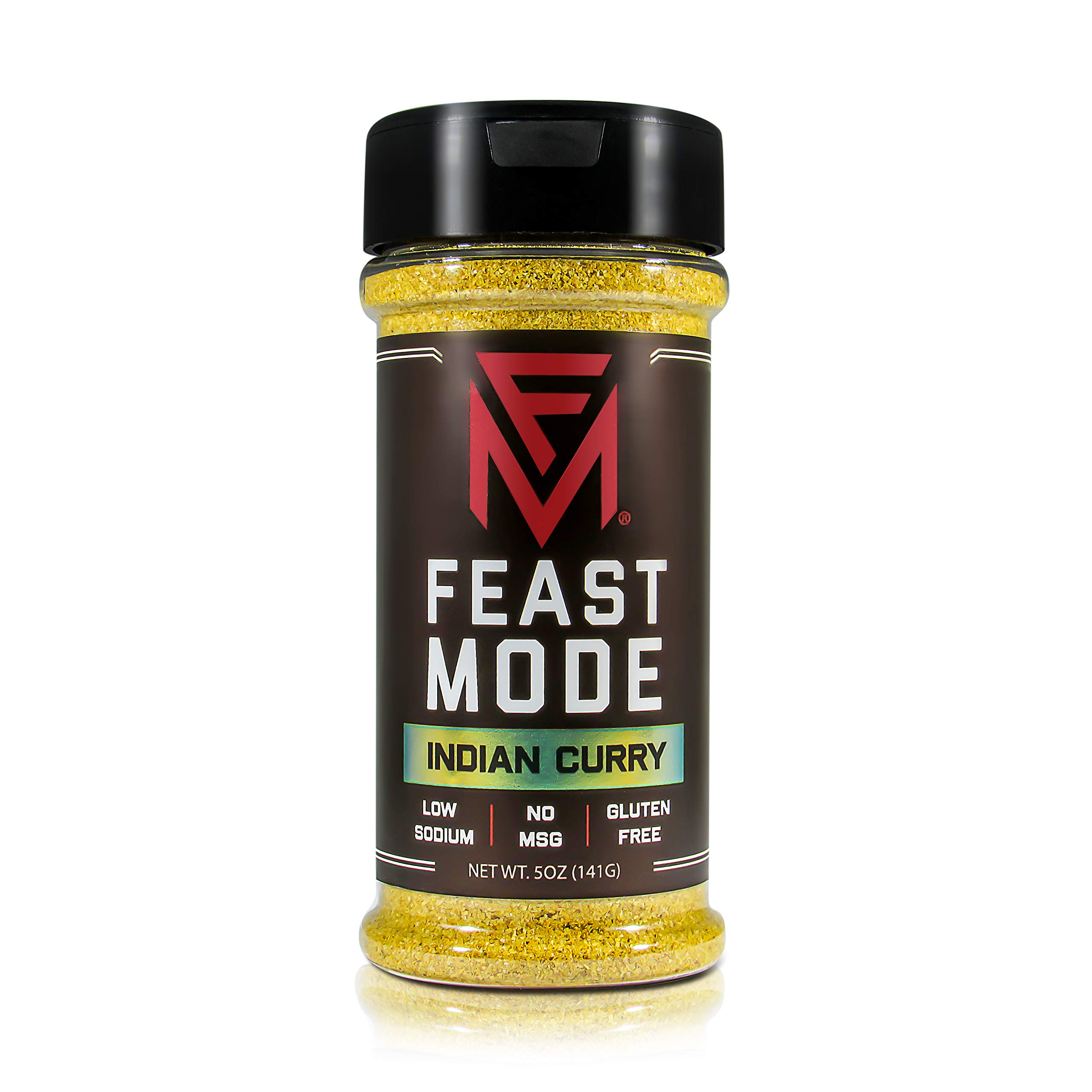 Indian Curry - Feast Mode Flavors - Low Sodium, No MSG, Gluten Free, All Natural, Meal Prep Seasoning, Curry Flavor