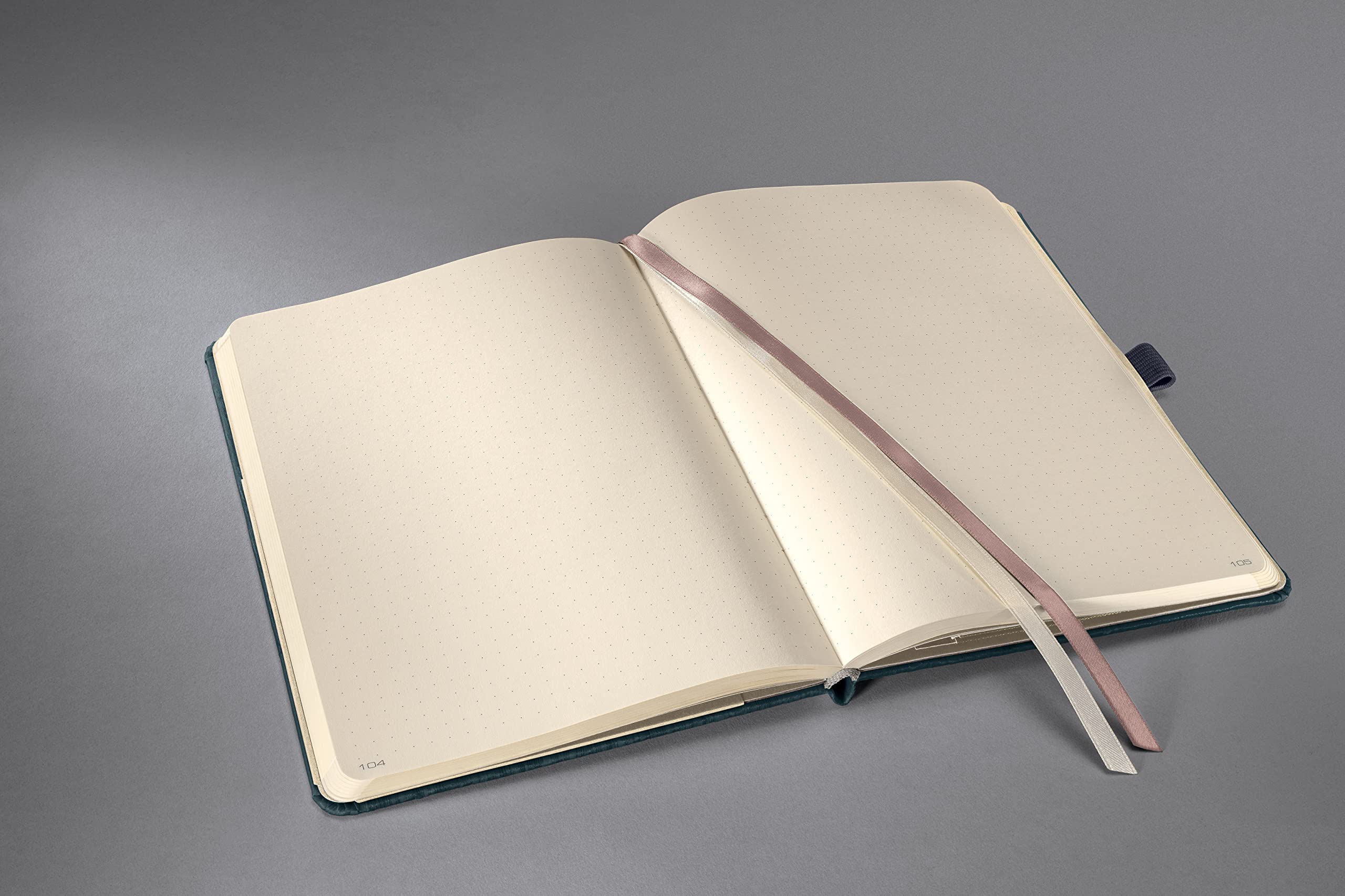 SIGEL CO690 Conceptum Notebook, design Casual, dotted (dot grid), approx. A4, taupe, hardcover, 194 pages - Image 2