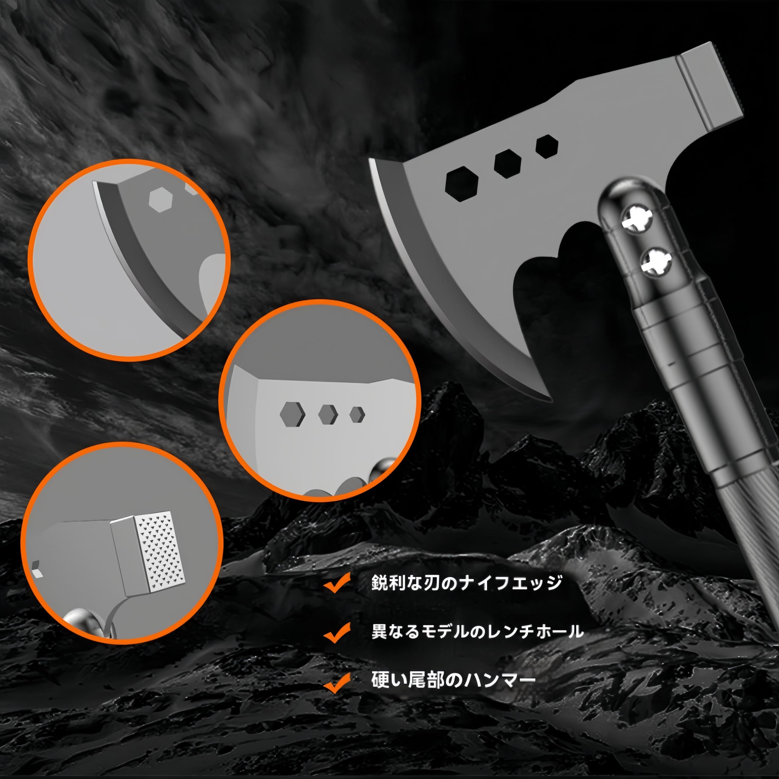 米軍スコップ　斧 米軍スコップ 斧