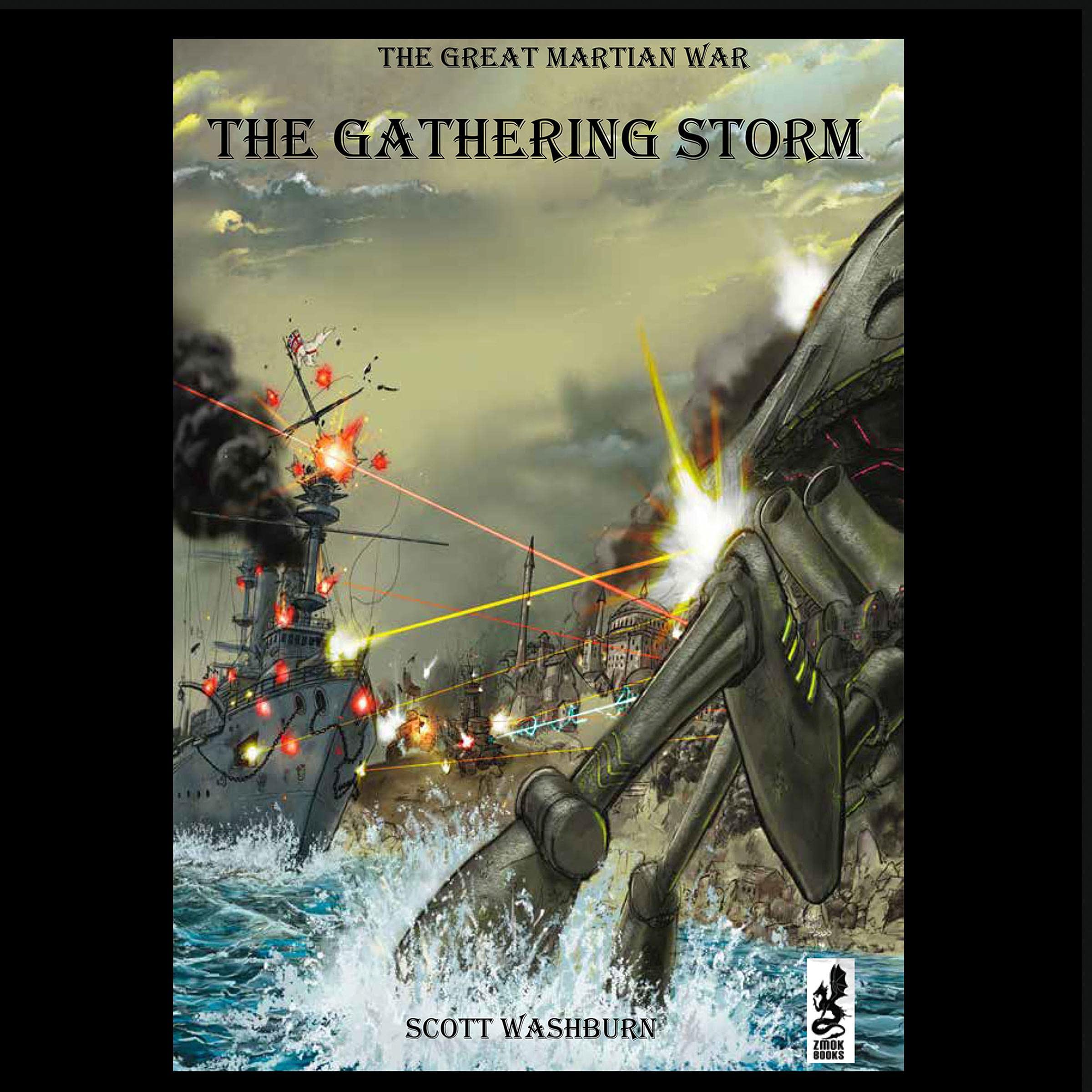 Cover art for The Great Martian War