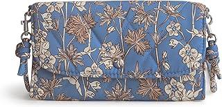 Vera Bradley womens Performance Twill Wildwood Wallet Crossbody Bag