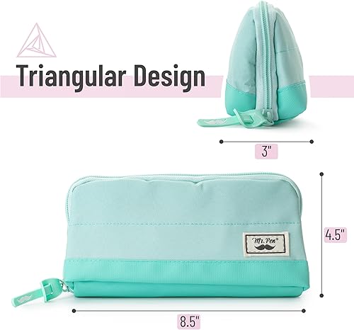 Miniatura 2 de Mr. Pen - Estuche para lápices, verde menta, bolsa para lápices, estuche para bolígrafos, estuche para bolígrafos