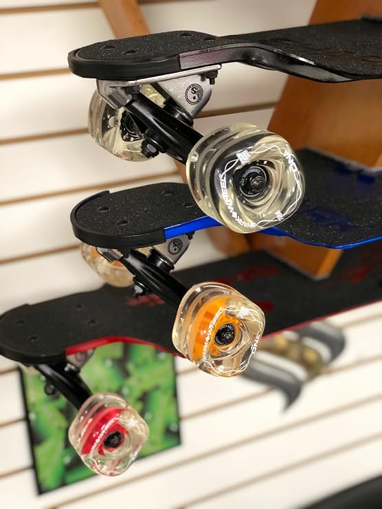 Shark Wheel 72mm Longboard Cruising Wheels, DNA Formula, Set of 4 Wheels