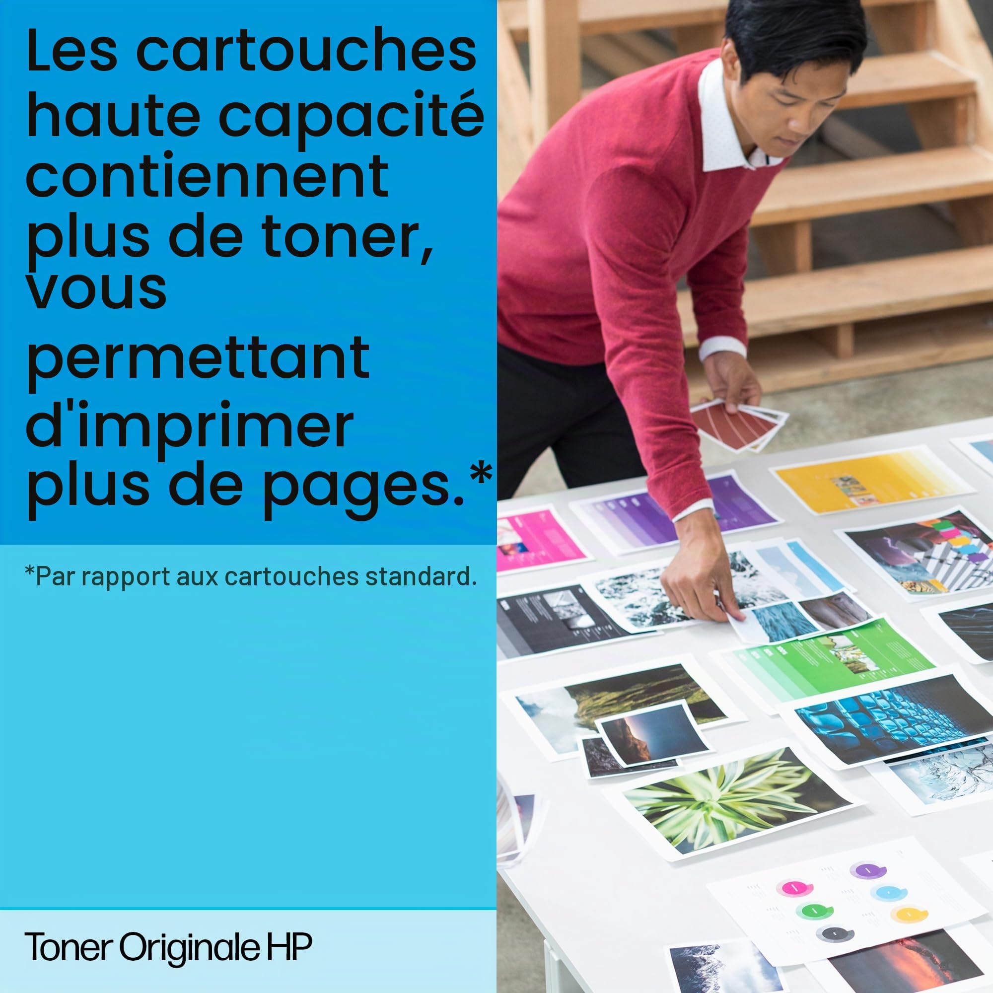 HP 219X Toner LaserJet Authentique Grande capacité Jaune