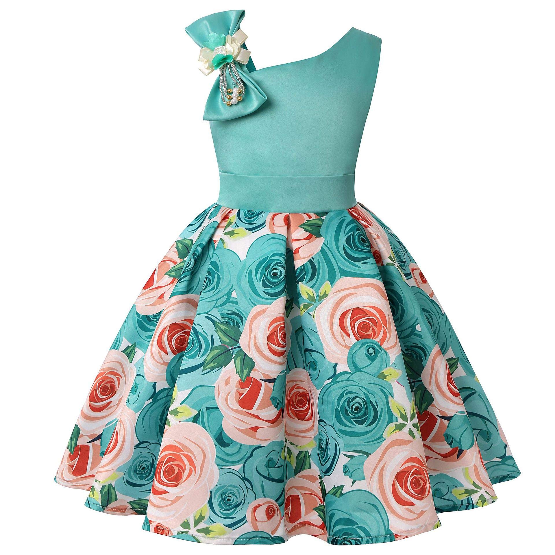 Cichic Girls' Party Flower Wedding Elegant Formal Dress 2-10 Years