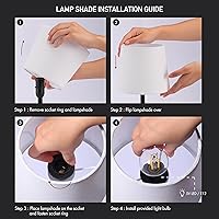 Vista 7 de O’Bright Seraph mini – Lámpara de mesa LED inalámbrica con atenuador (bronce aceitado)