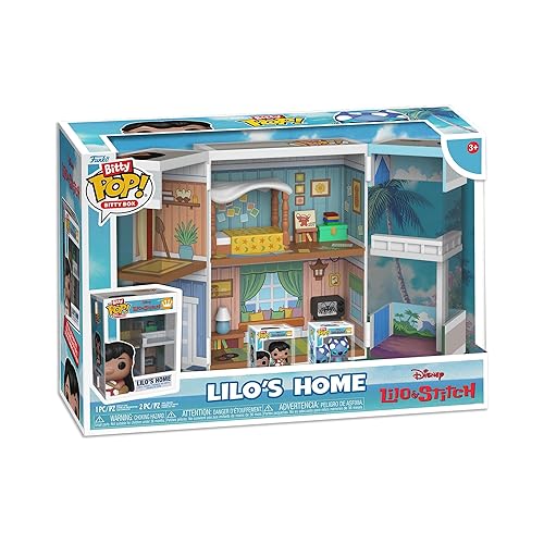 Funko Pop Bitty Boxes: Lilo and Stitch - Lilo's Home - Collectable Vinyl Figure - Gift Idea - Official Merchandise - Toys for Kids & Adults - Cartoon/Animation Fans