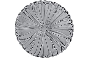 Lush Decor Gray Velvet Decorative Throw Pillow, 15"