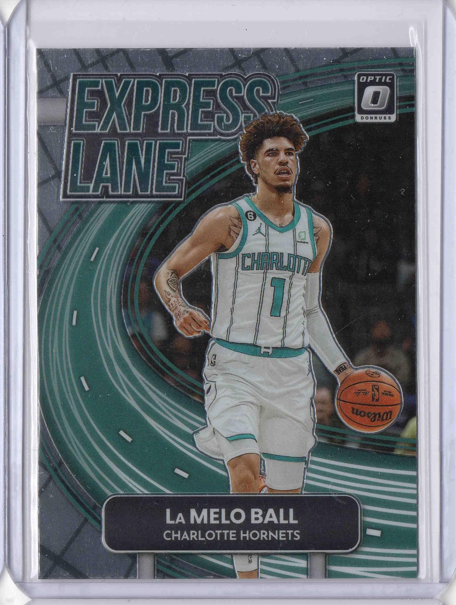 Amazon.com: 2022-23 Donruss Optic Express Lane #11 LaMelo Ball