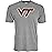 Blue 84 Men\'s Virginia Tech Hokies Tri-Blend T-Shirt Vintage Icon Heather Grey, Grey, Small