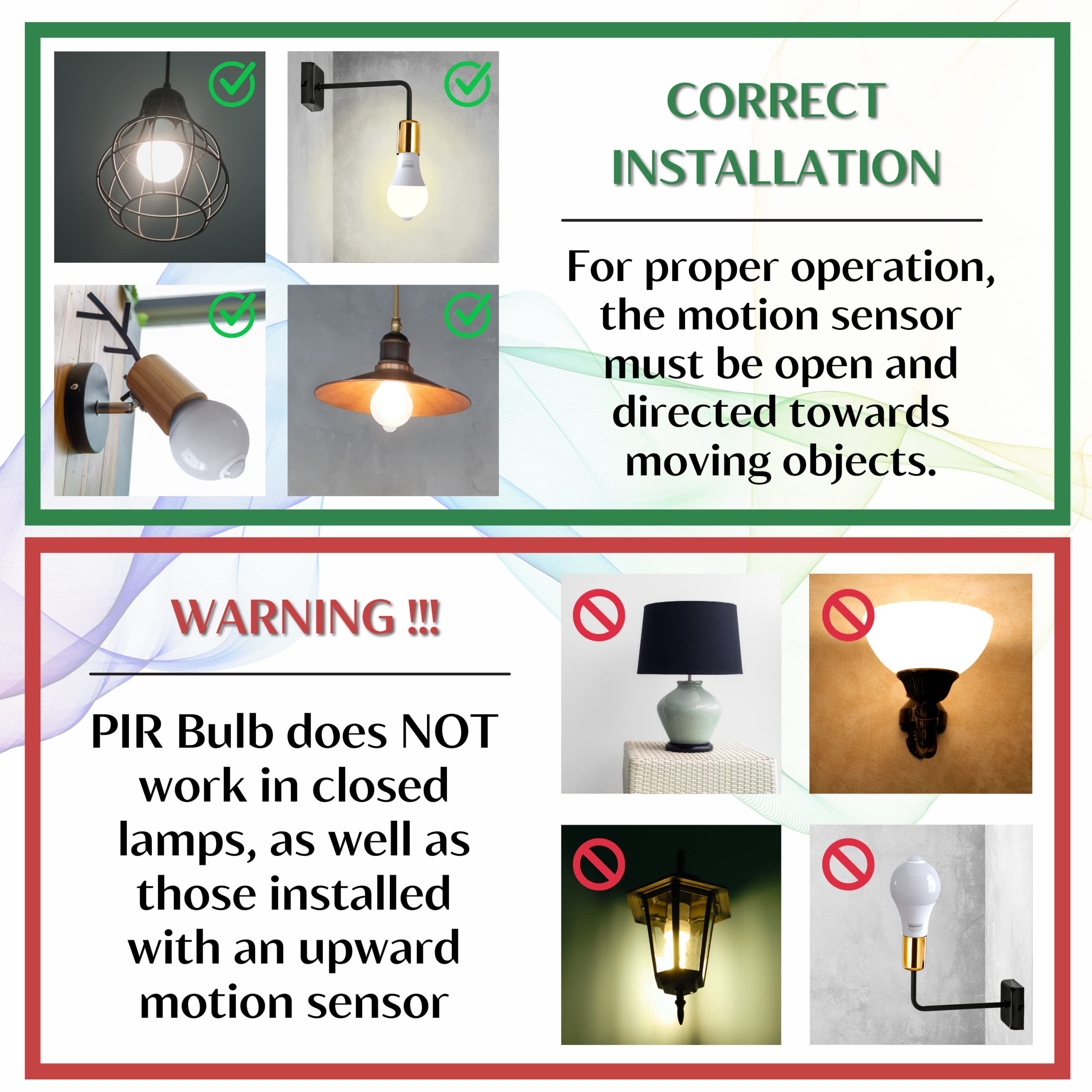 Motion Sensor Light Bulbs