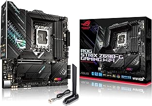 ASUS ROG Strix Z690-G Gaming WiFi 6E LGA 1700(Intel 12th Gen) Micro ATX gaming motherboard(PCIe 5.0,DDR5,14+1 power stages,2.5 Gb LAN,Thunderbolt 4,3xM.2,Front panel USB 3.2 Gen 2x2 Type-C connector)