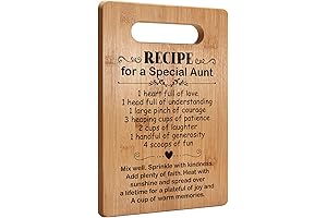 Personalized Cutting Board: A Meaningful Aunt Gift for Mother's Day