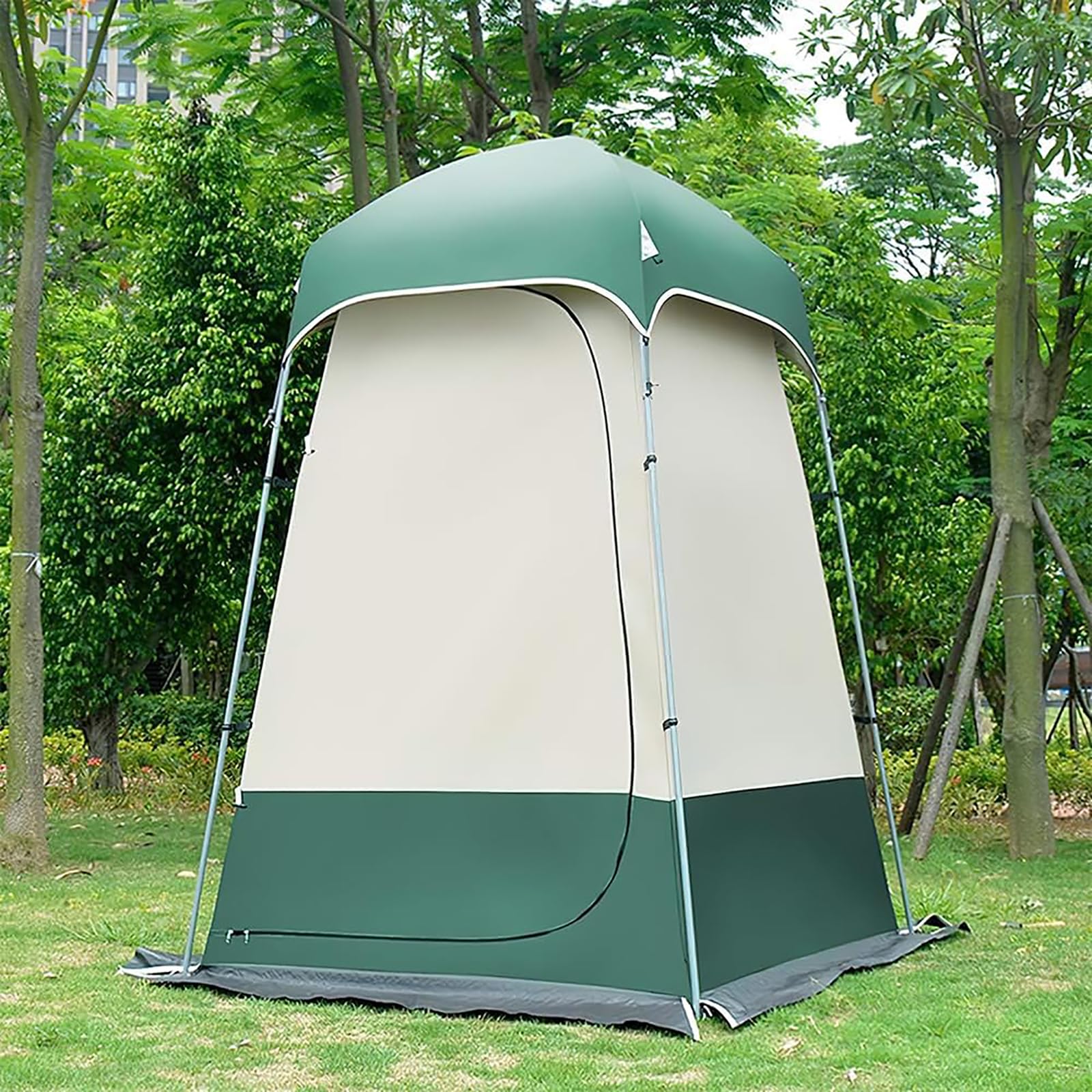 Pop Up Duschzelt, wasserdichtes Sichtschutzzelt für Camping, tragbarer sofortiger Unterschlupf für Außendusche, Wechseln, ideal zum Angeln & Strandgebrauch