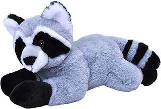 Wild Republic EcoKins Raccoon Stuffed Animal 12 inch, Eco Friendly Gifts for Kids, Plush Toy, Handcrafted Using 16 Recycled Plastic Water Bottles