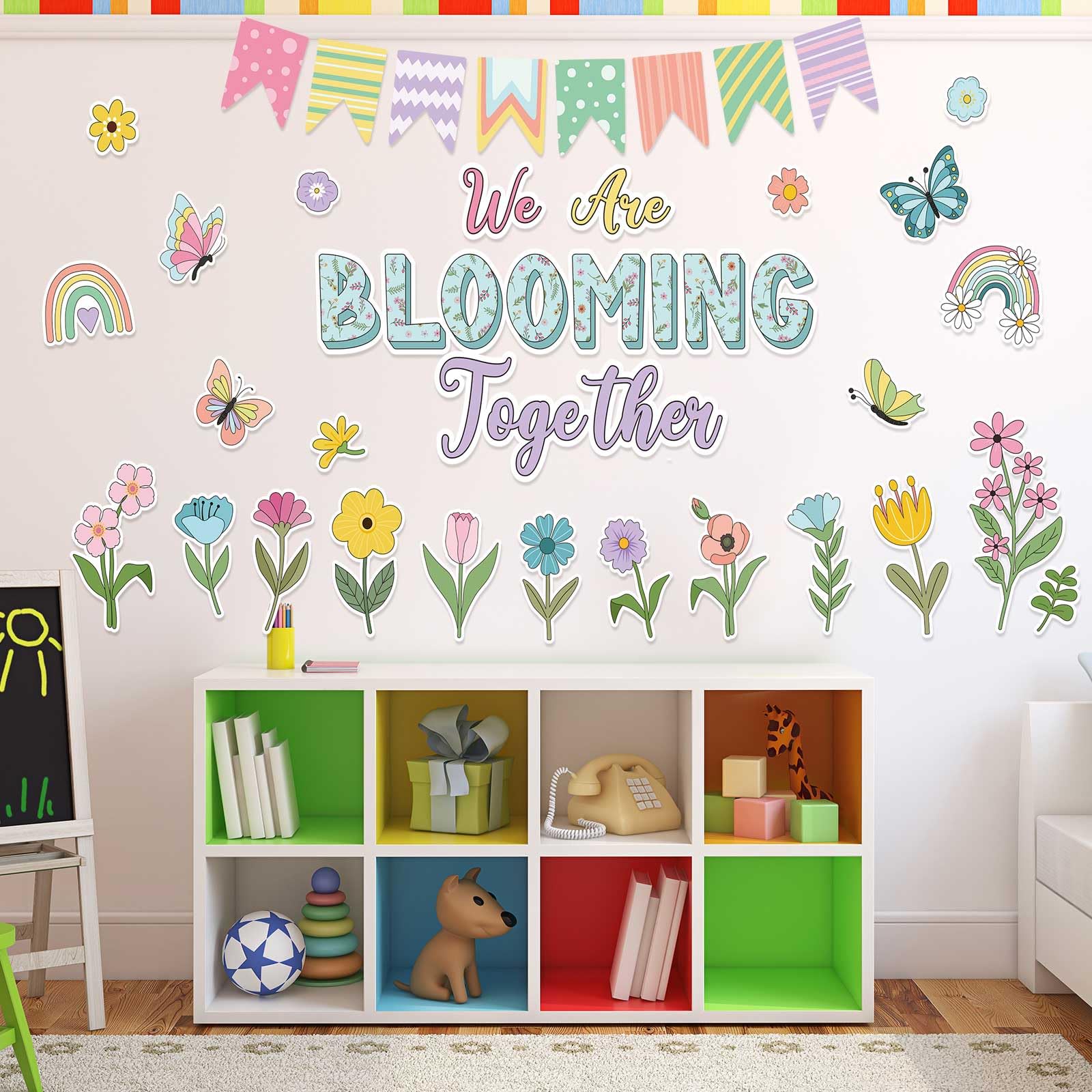 Pasimy Flamingo Bulletin Board Set Pink Flamingo Classroom Decorations - View #7