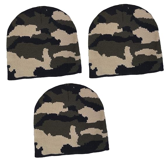 Camouflage Winter Cap Pack 