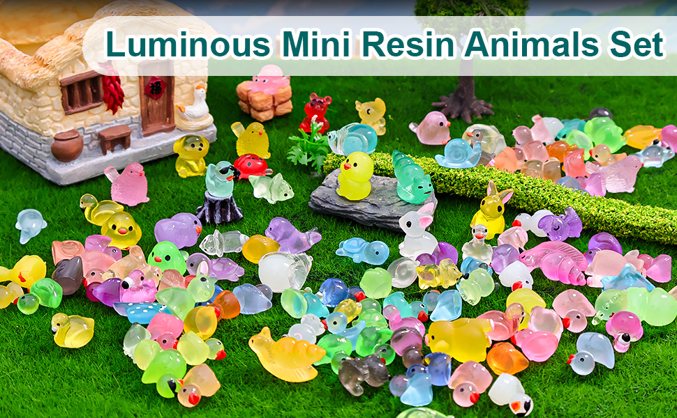 TOYANDONA Lot De 10 Mini Figurines De Licorne Rose En Ru00e9sine Pour J Feerique Miniature En Mousse Pour Terrarium Et Loisi Am