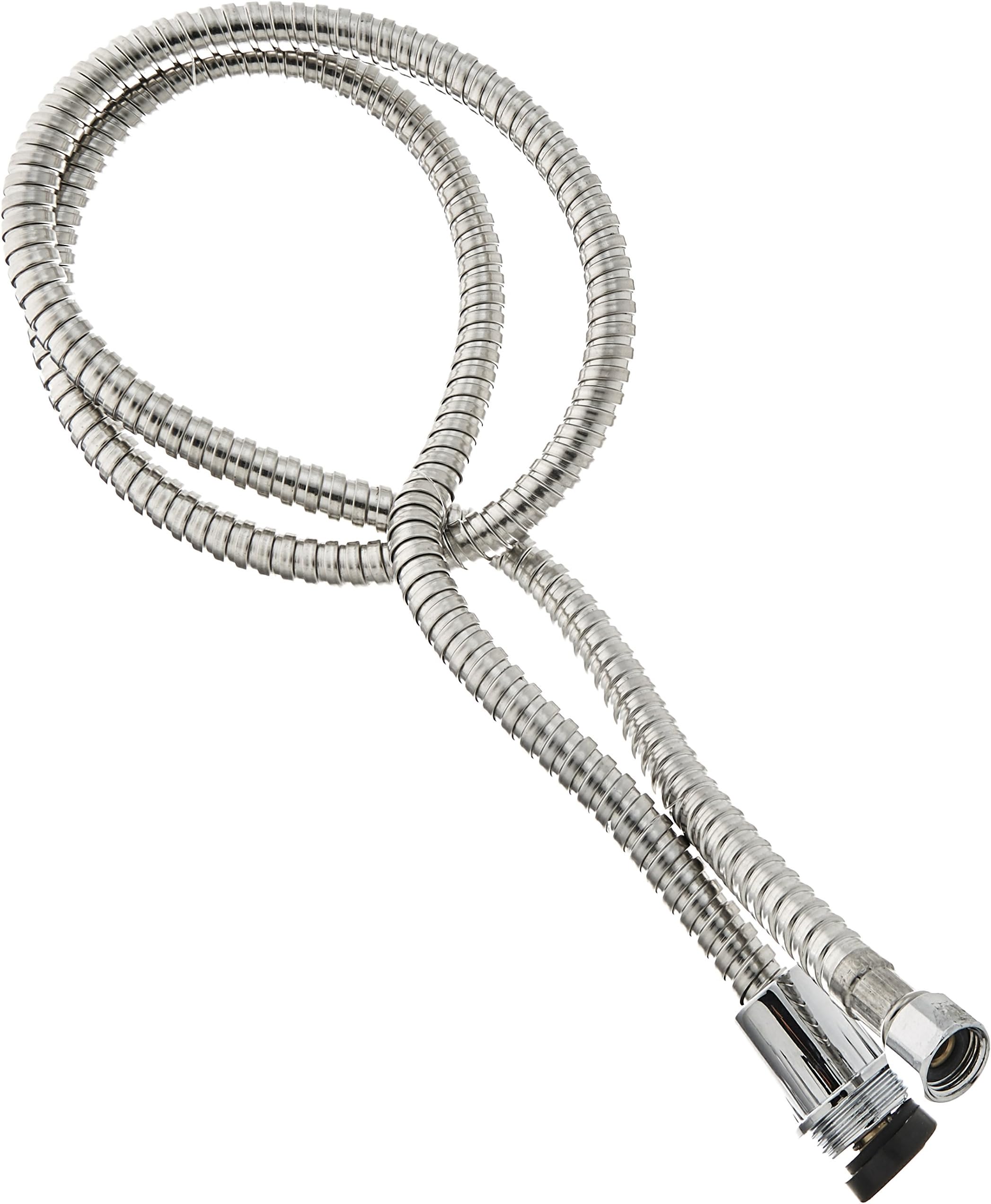Pull-Out Kitchen Faucet Spray Hose Replacement – 59 Inch, Stainless Steel & Brass, Drinking Water Safe