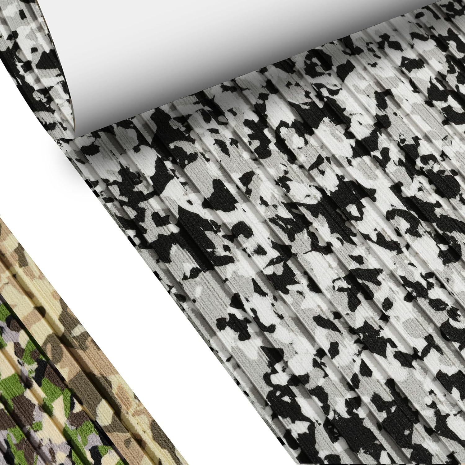 Hjdeck EVA Foam Boat Decking Self-Adhesive Non-Slip Waterproof Boat Flooring Sheet Trim-to-Fit for Fishing Boats Yachts Kayaks Surfboards Durable Deck Protection Pad