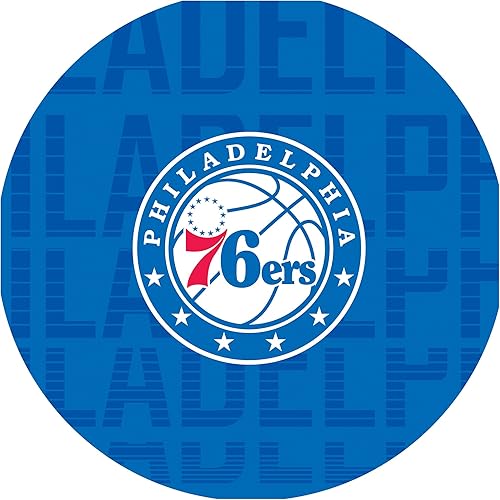 Miniatura 3 de Marca Gameroom nba1005-ph3 NBA cromado acanalado  Taburete de bar (City  Philadelphia 76ers