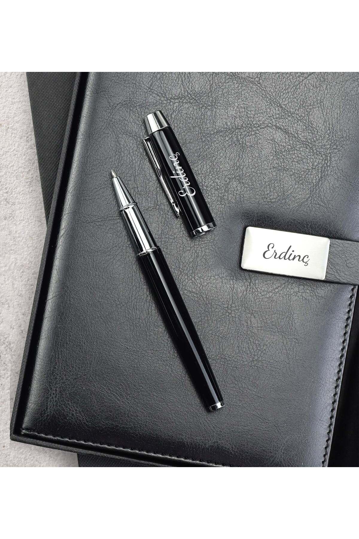 Özel Premium Kutulu Defter Kalem Seti