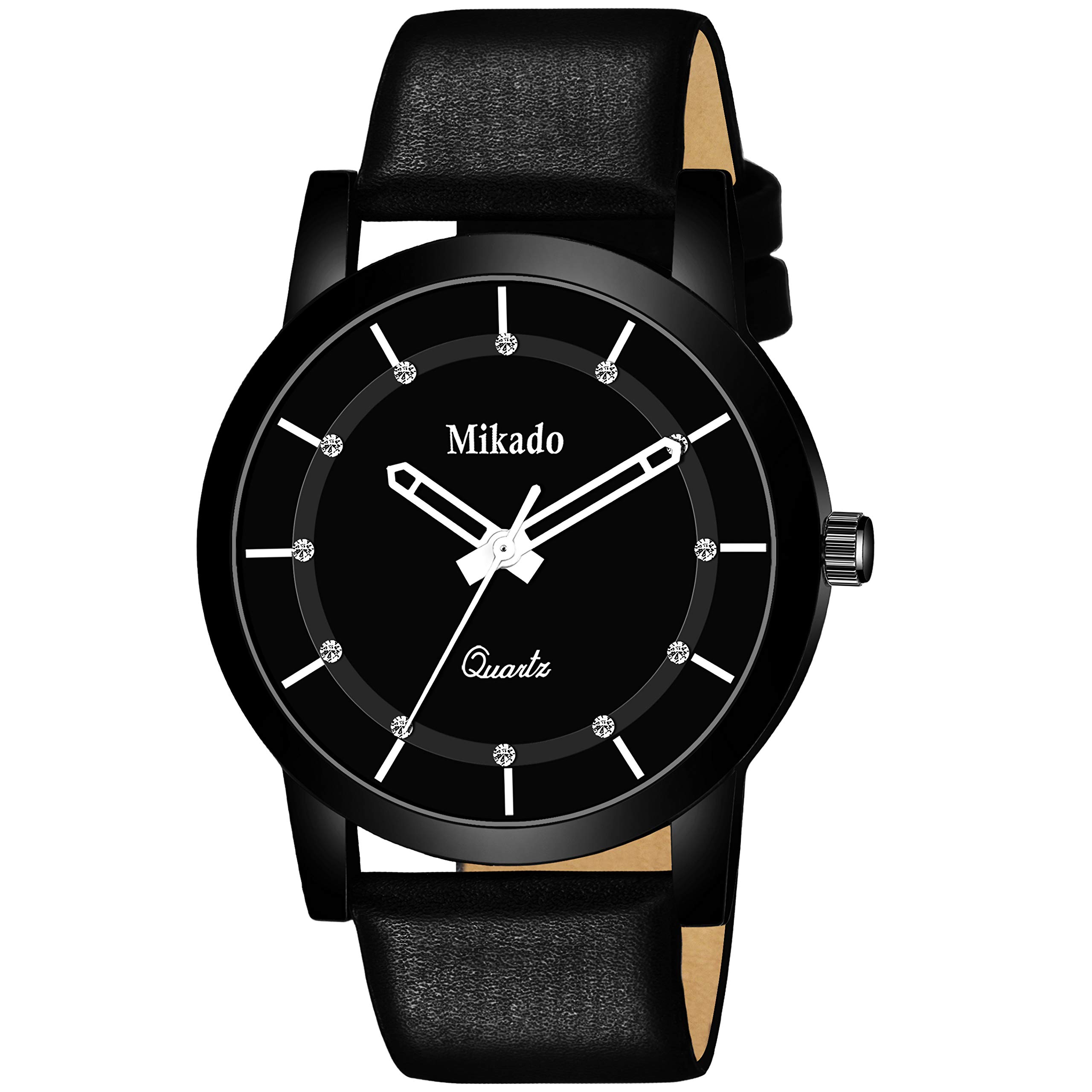 New Black Devil Analog Watch for Men-image-1