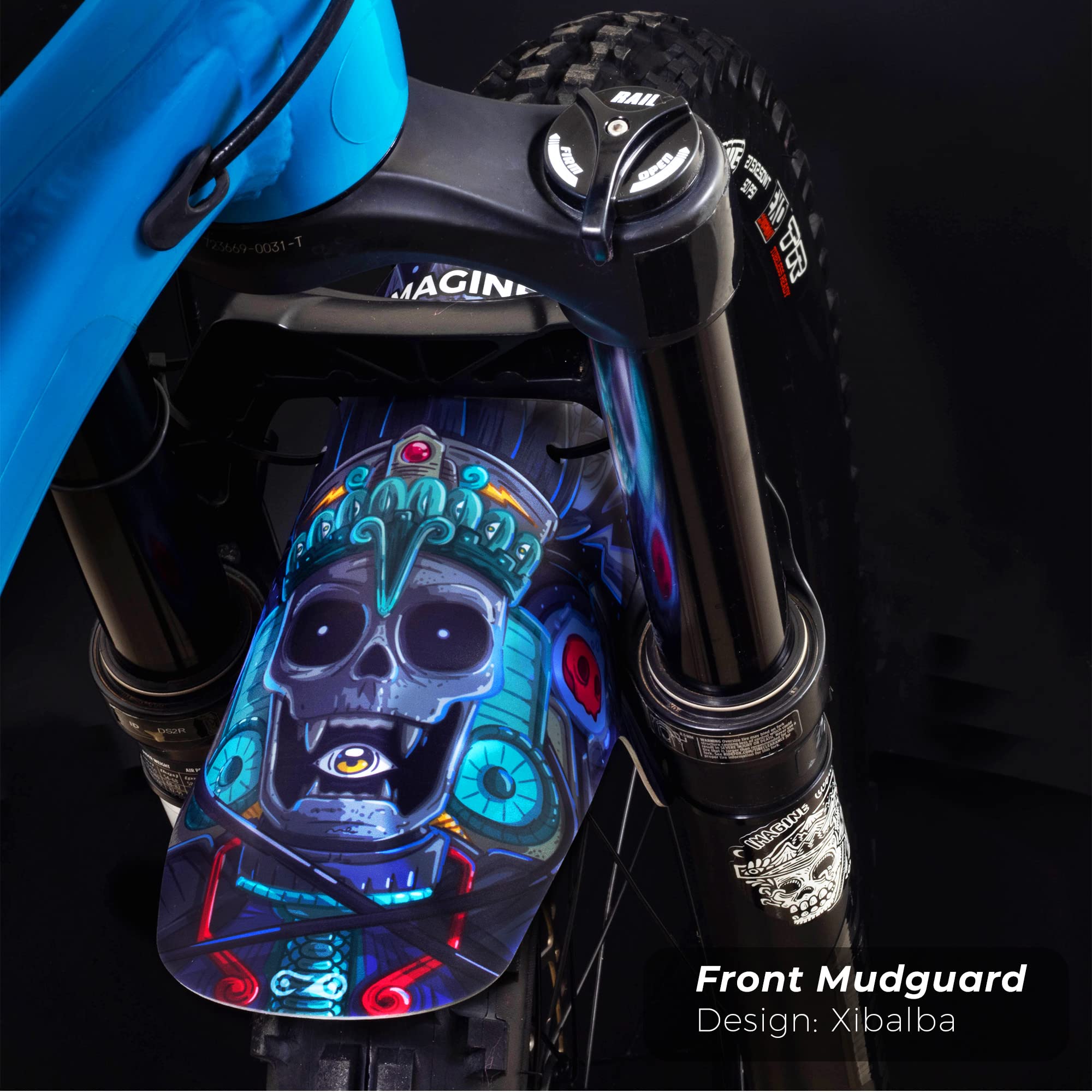 Imagine Custom Mudguard MTB, Bike Fender, Fender, Front Mudguard, Universal, Xibalba