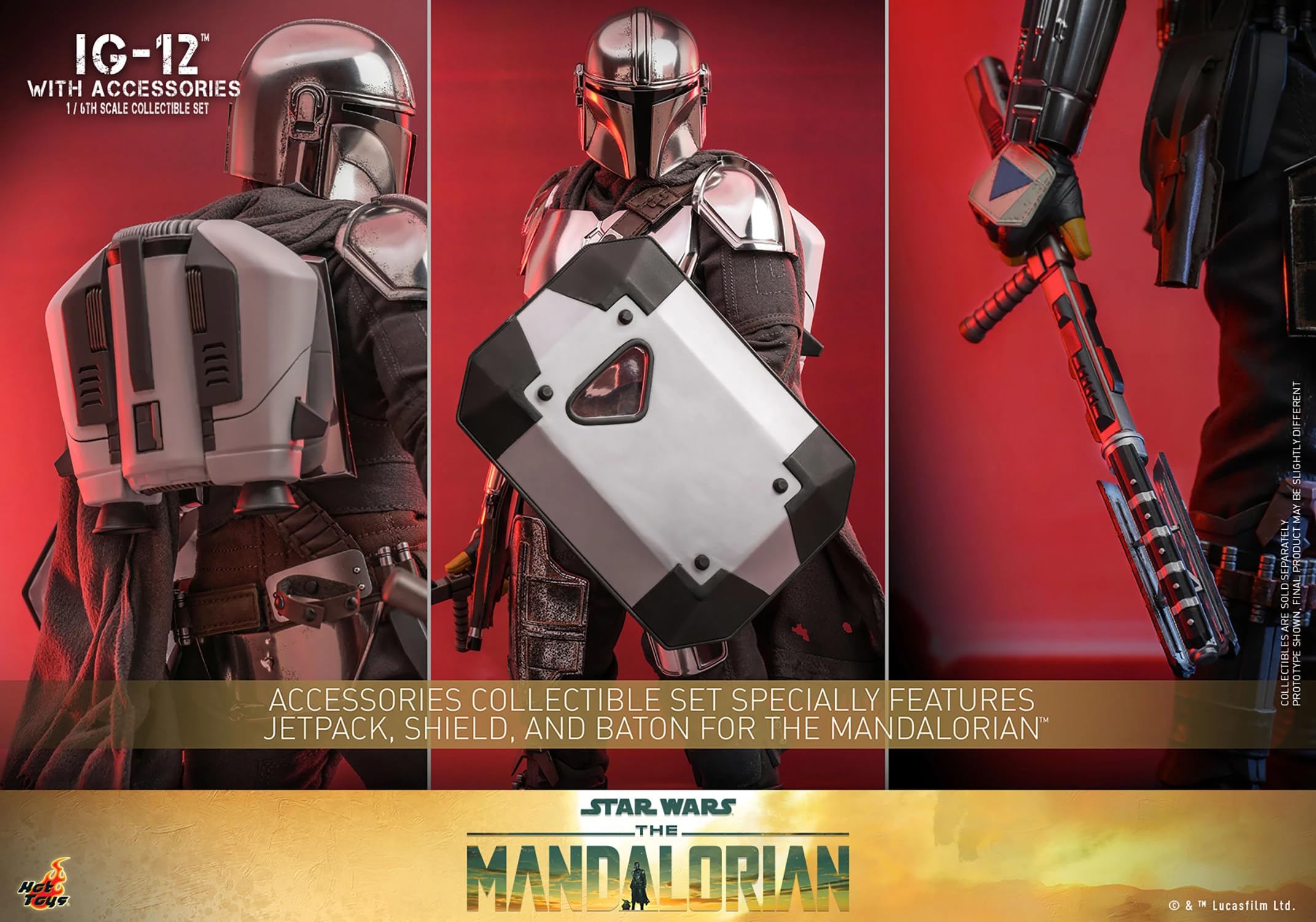 ホットトイズ 1/6 スター・ウォーズ マンダロリアンIG-12通常TMS104 Amazon.com: Hot Toys TMS104 Star Wars IG-12 and Grogu with