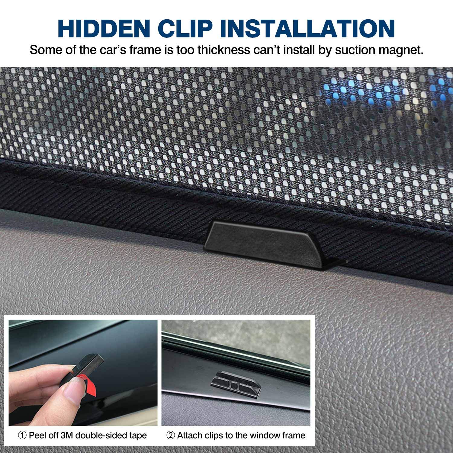 Cartist Auto-Seitenfenster-Sonnenschutz für Honda CR-V CRV 2017–2021 2022, Auto-Sonnenschutz, Magnetnetz, Blendschutz und UV-Strahlen Schutz, hält Ihr Fahrzeug kühl, 4 Stück