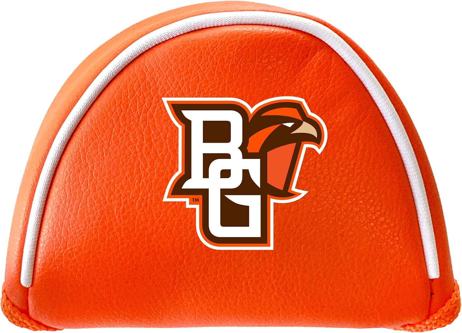 Team Golf NCAA Bowling Green Putter Cover - Mallet (Color) - Printed Team Golf NCAA Putter Cover - Mallet Printed, Fits Most Mallet Putters, Easily Slips on and Secures with Velcro Closure