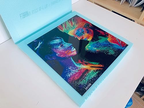 Miniatura 4 de Arte de pared de vidrio con estampado de mar subacuático, regalo premium de lujo de vidrio templado