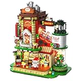 Christmas Factory Building Set with Light, 2775PCS Christmas Village Decoration for Home, Holiday House Kit with Rotating Xmas Tree, Santa, Advent Calendar 2025, for Adult Teen Boy Girls, Gift Idea
