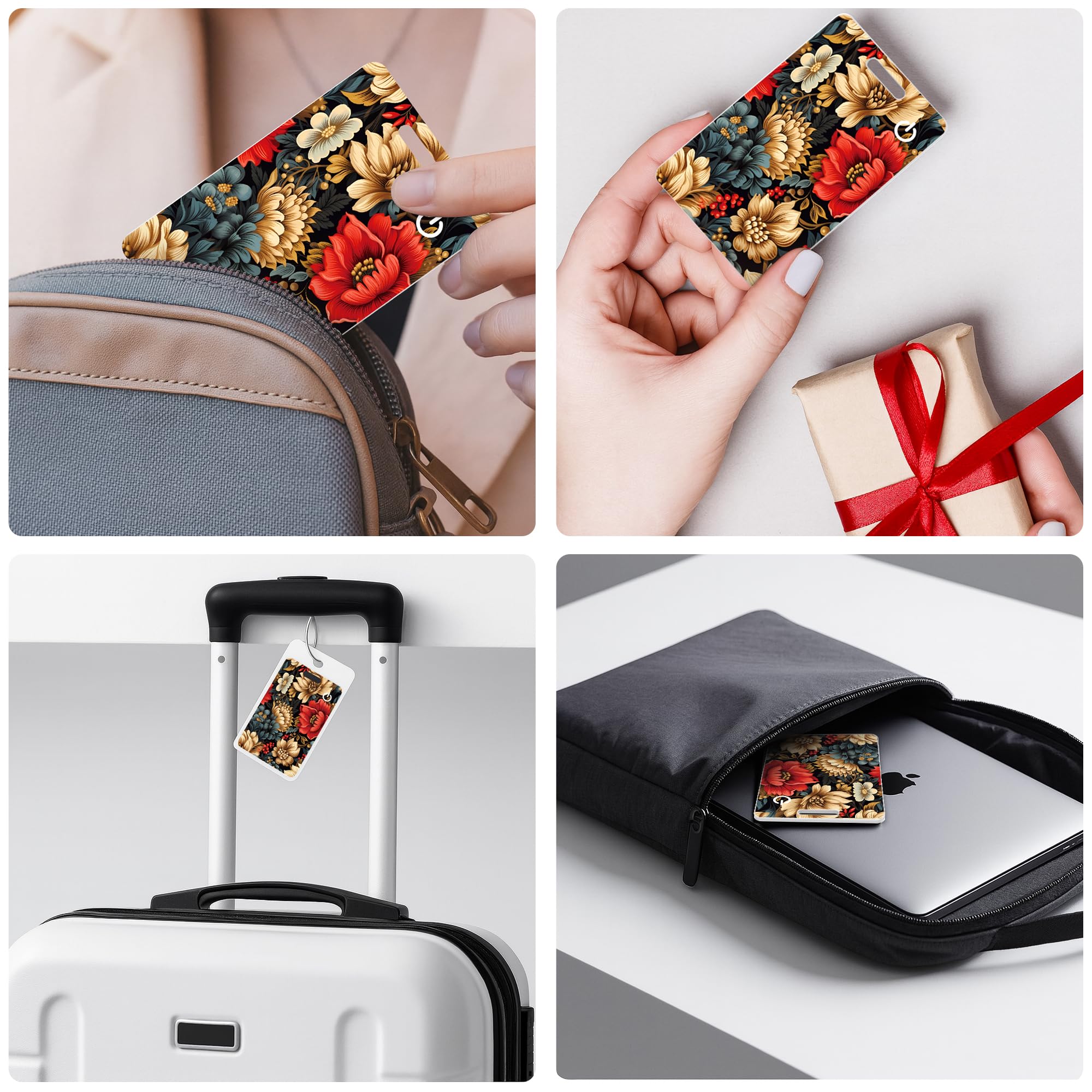 1 pz Bluetooth Tracker Smart Finder, Smart Card Wallet Finder GPS Tracker, Key Finder e Localizzatore di oggetti per chiavi, borse, passaporti-19