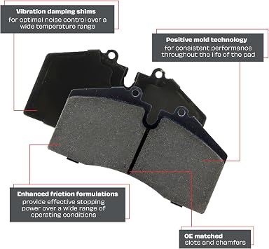 StopTech 309.09610 Sport Brake Pads with Shims and Hardware