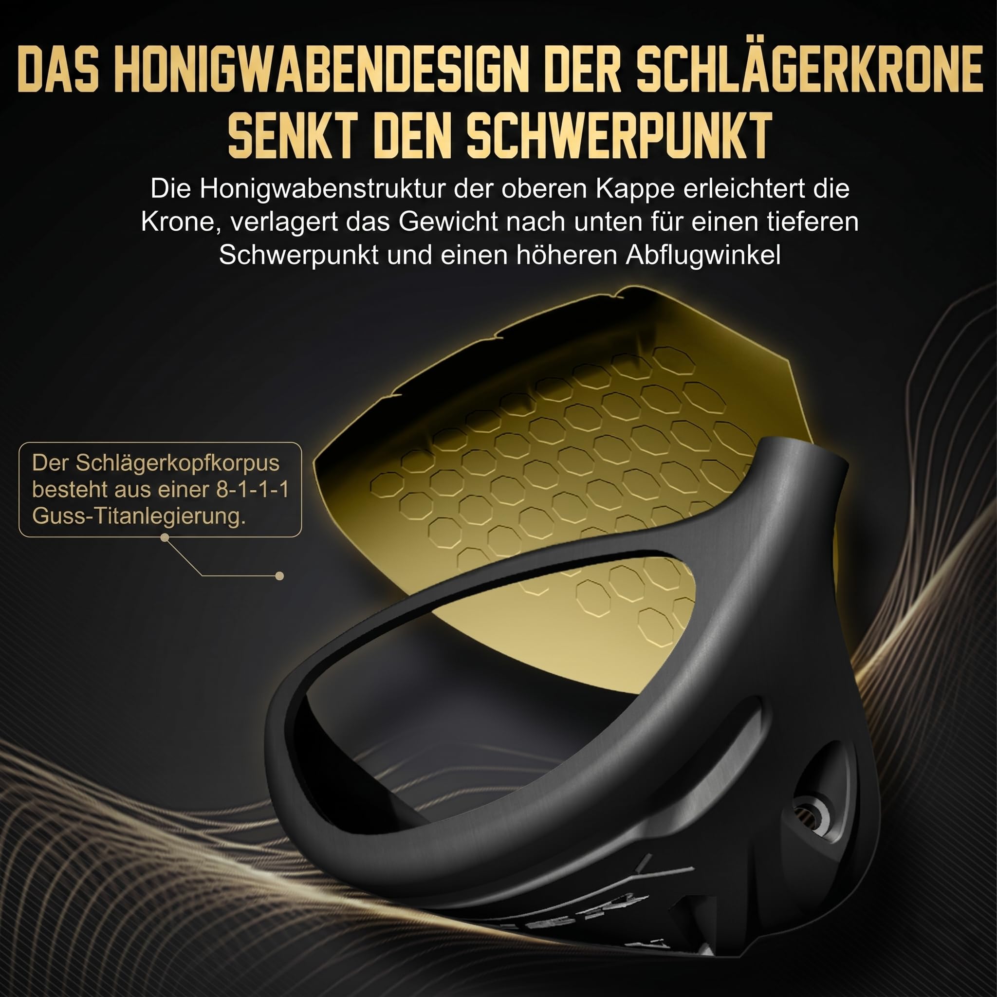 PGM 18-teiliges Herren-Golfschläger-Komplettset – Verstellbarer Loft Titan-Driver (0,86COR), präzisionsgewichtete Fairway-Hölzer, geschmiedete Eisen, CNC-gefräster Putter, mit Standbag – Rechtshänder