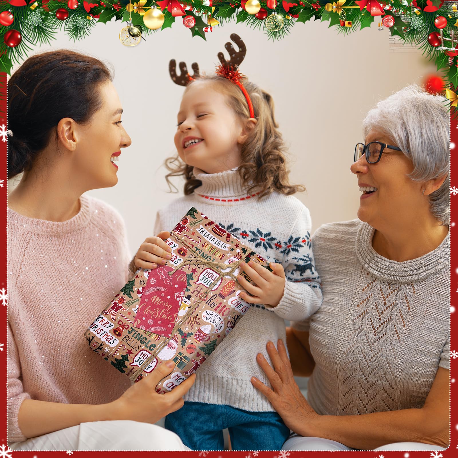 Bobine E Carte Regalo Natalizie Per Confezioni ... - Merlo Carta - Foto 5