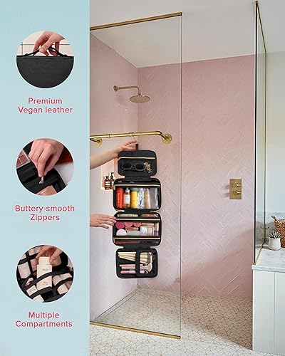 Miniatura 5 de Neceser para mujer, bolsa de aseo colgante de viaje para mujer, bolsa de aseo para mujer, bolsa de aseo de viaje para mujer, bolsa de baño de viaje,