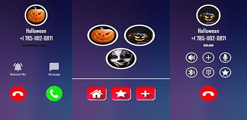 Fake call scary halloween