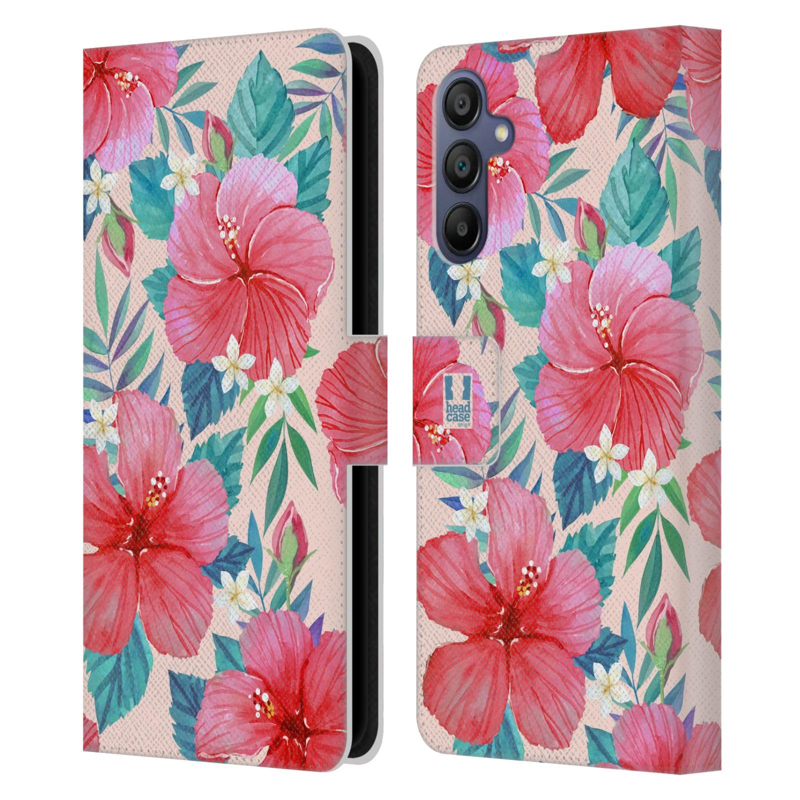 Carcasa Cuero Tipo Libro Samsung Galaxy A15 Funda Protectora Tarjetero Flip Cover 7