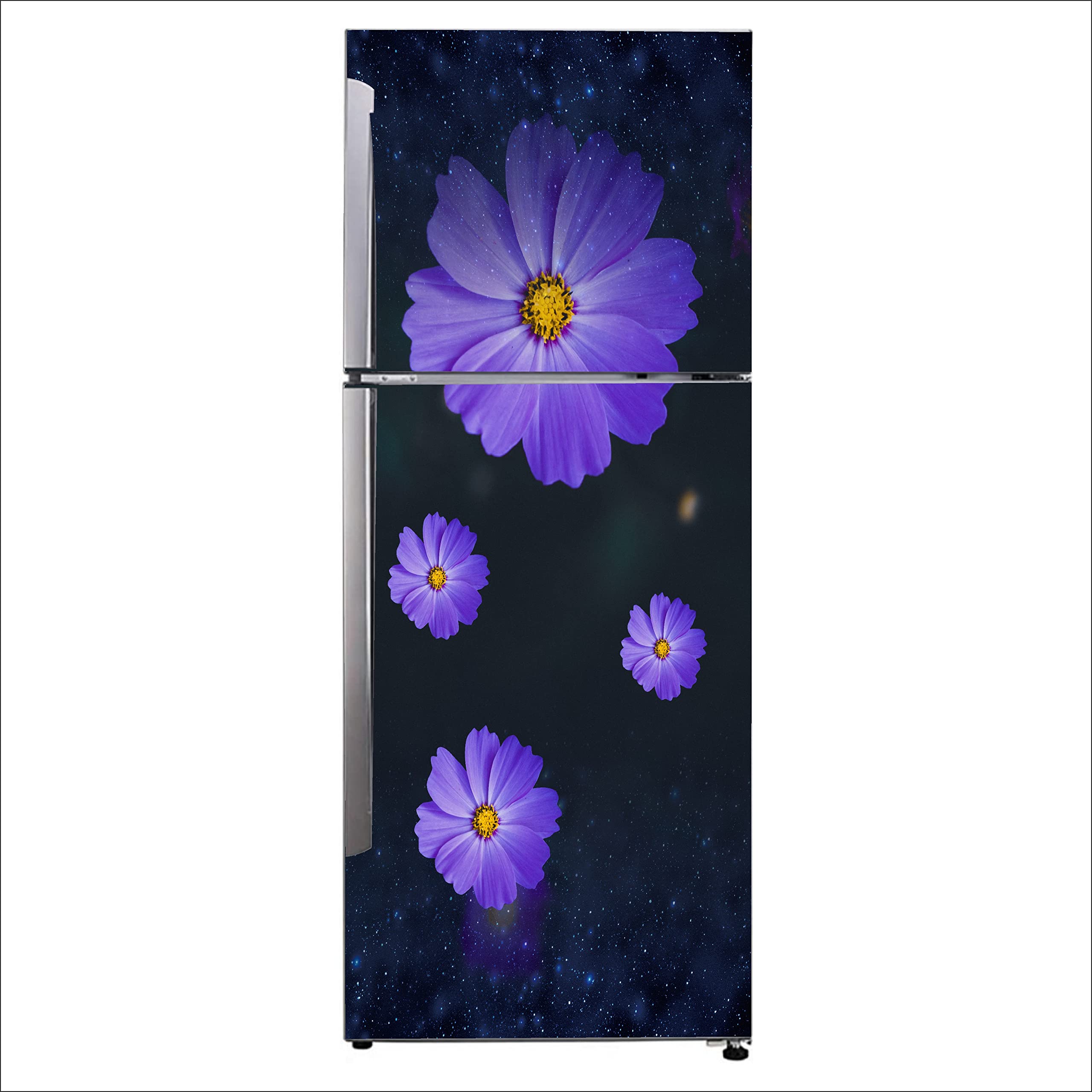 K2A StudioDecorative Cosmos Petal hadith Morning Wildflower Exta Large Sticker for Fridge Décor-FD931_K2