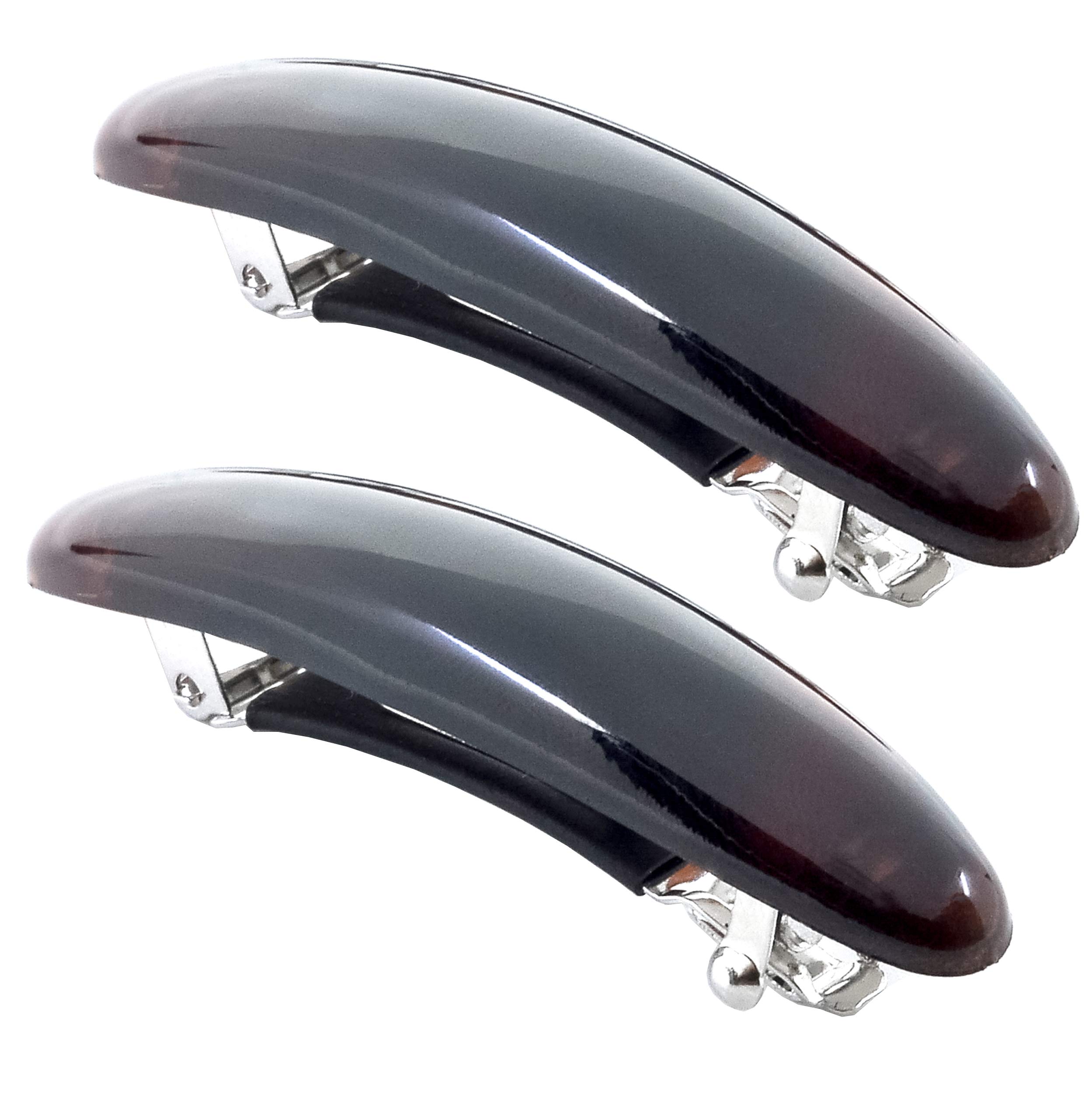 Camila Paris French Hair Barrettes Clips for Girls, Strong Hold Grip Hair Clips for Women, No Slip and Durable Styling Girls Hair Accessories, Made in France