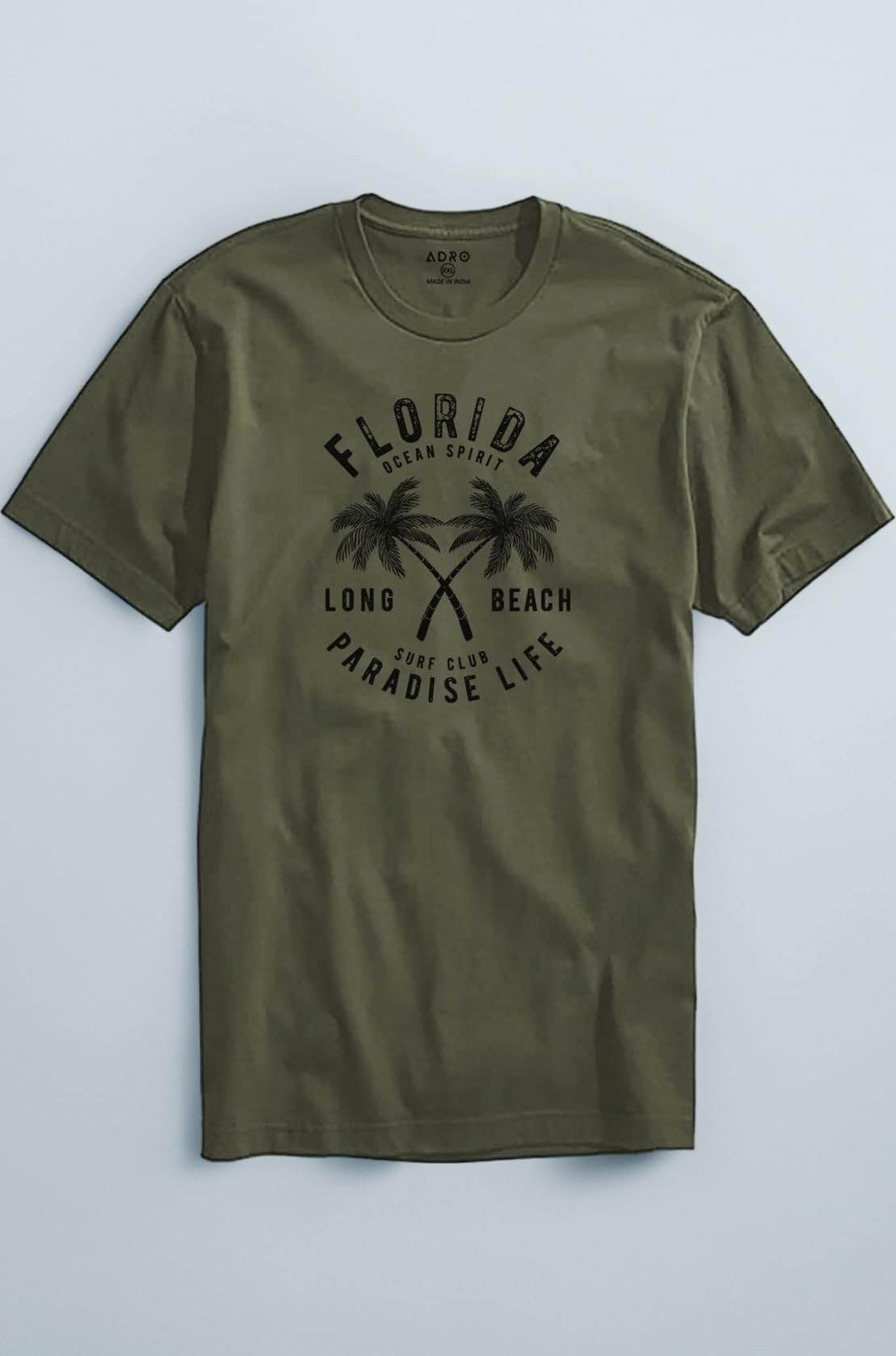 - Men's 100% Cotton Regular Fit T-Shirt